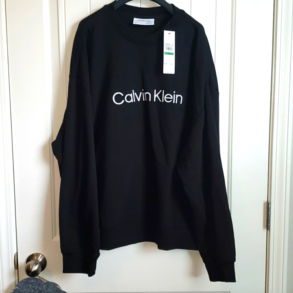 CALVIN KLEIN LONG SLEEVE SWEATSHIRT
